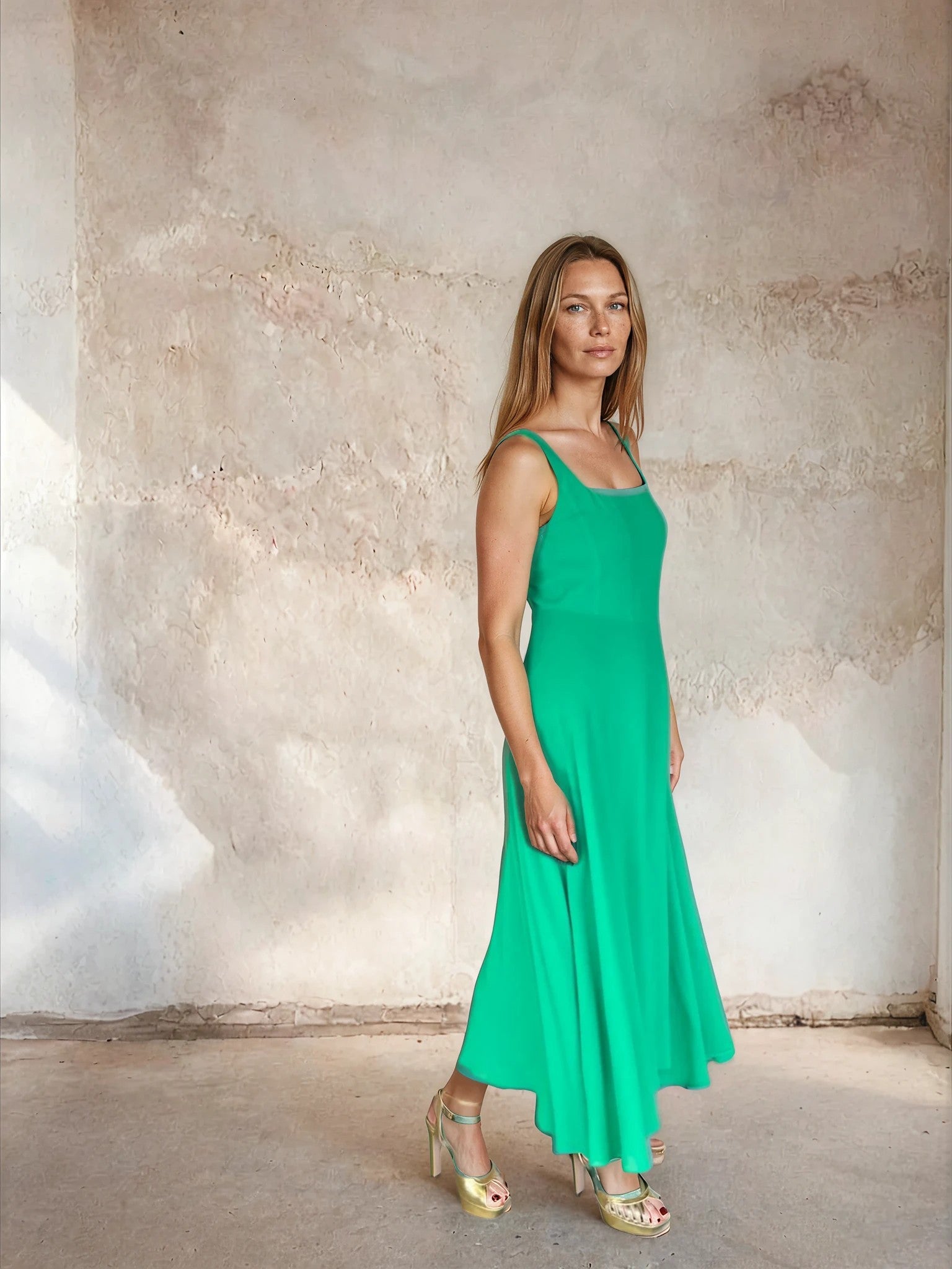 Sirens - Bella Dress in Green