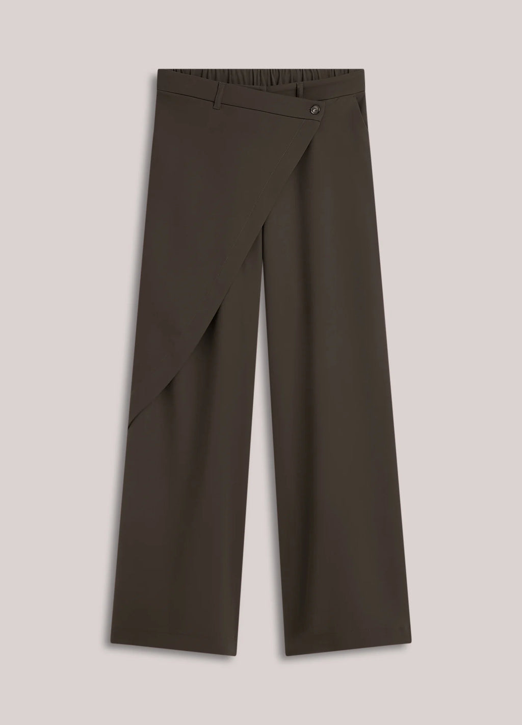 Summum Woman Trousers Fluid in Dark Chocolate