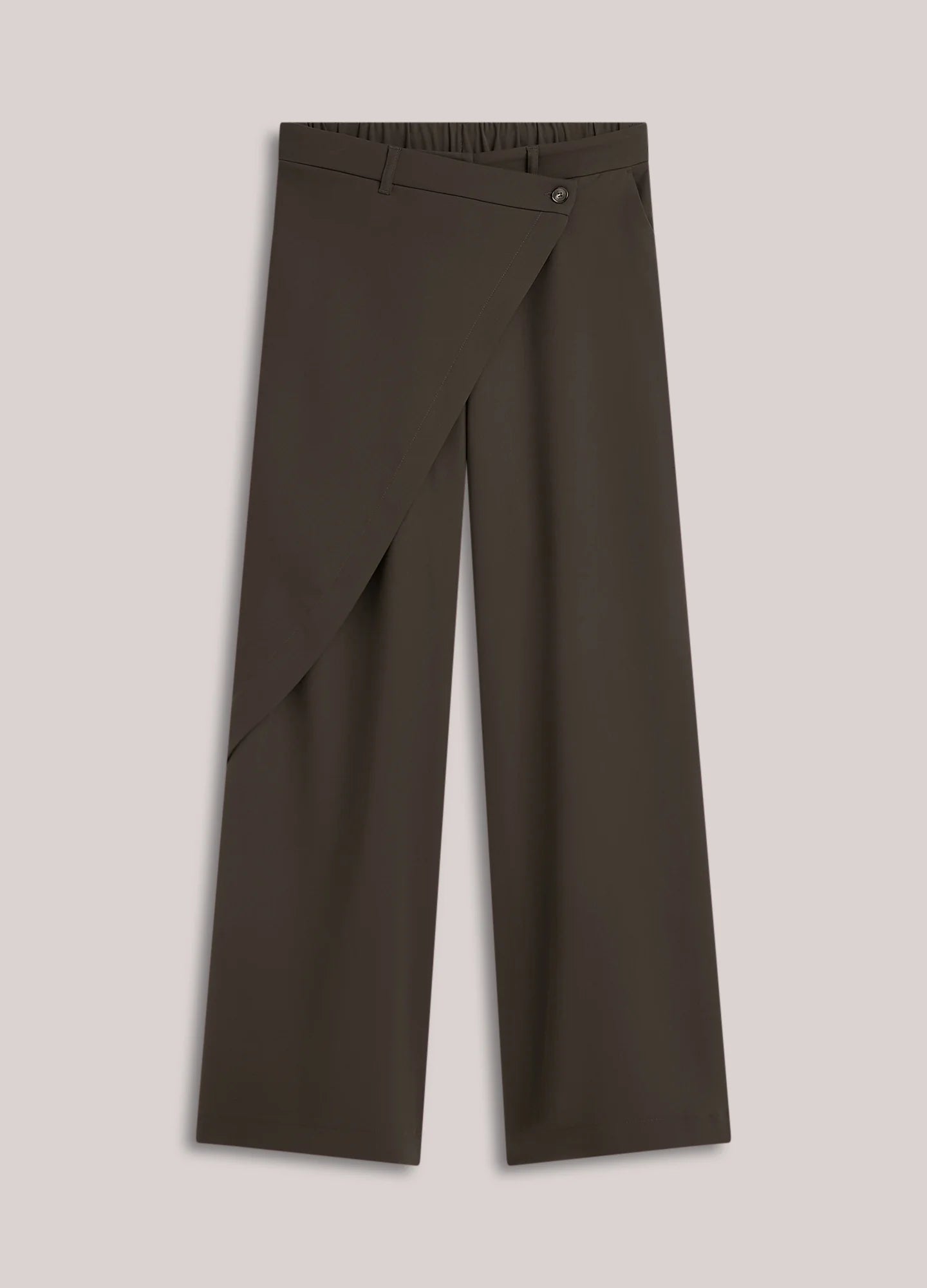 Summum Woman Trousers Fluid in Dark Chocolate