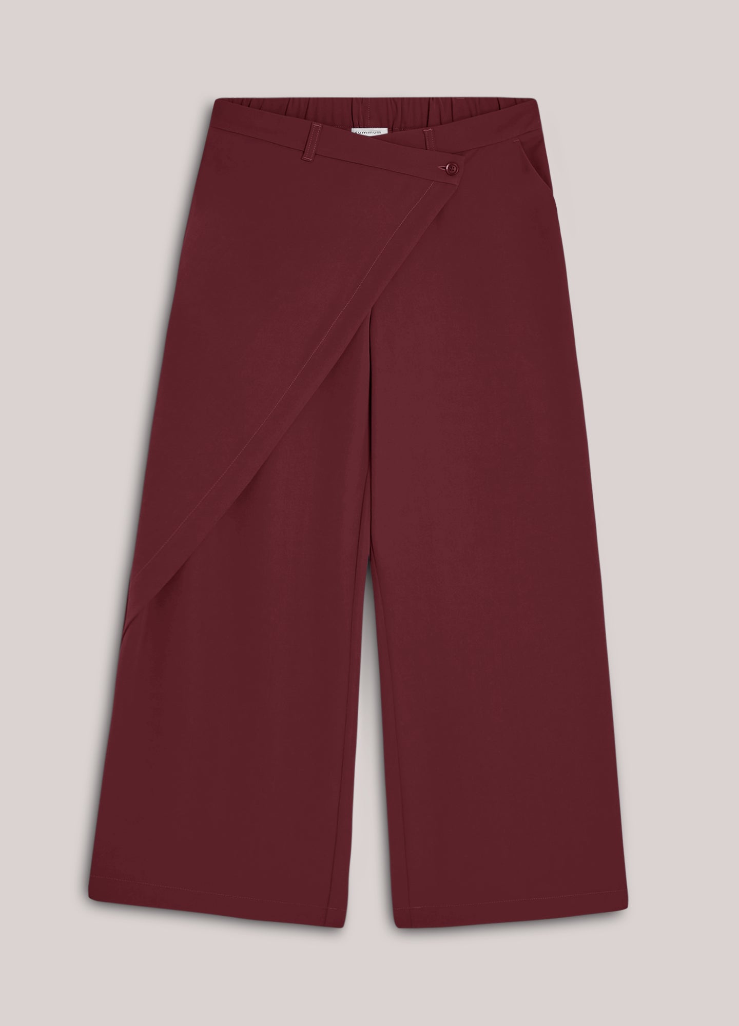Summum Woman Trousers Fluid in Merlot - 4s2893-11851