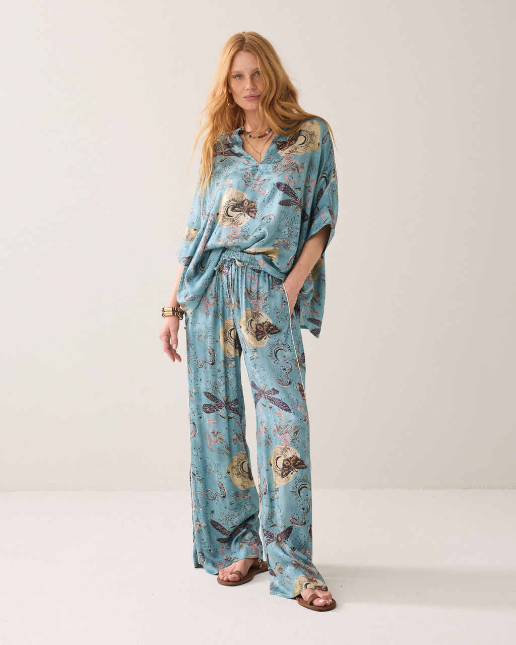 Summum Trousers Fantasy Print