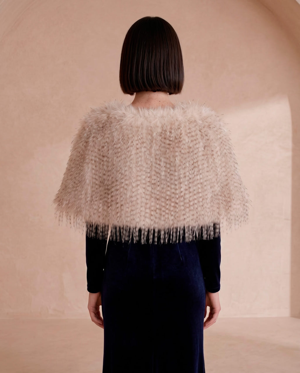 Carla Ruiz Women's Cape - Off White