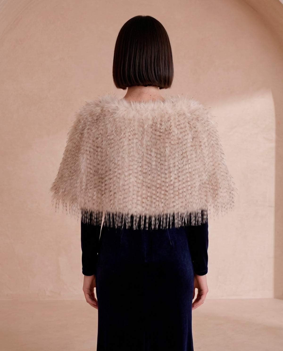 Carla Ruiz Women's Cape - Off White