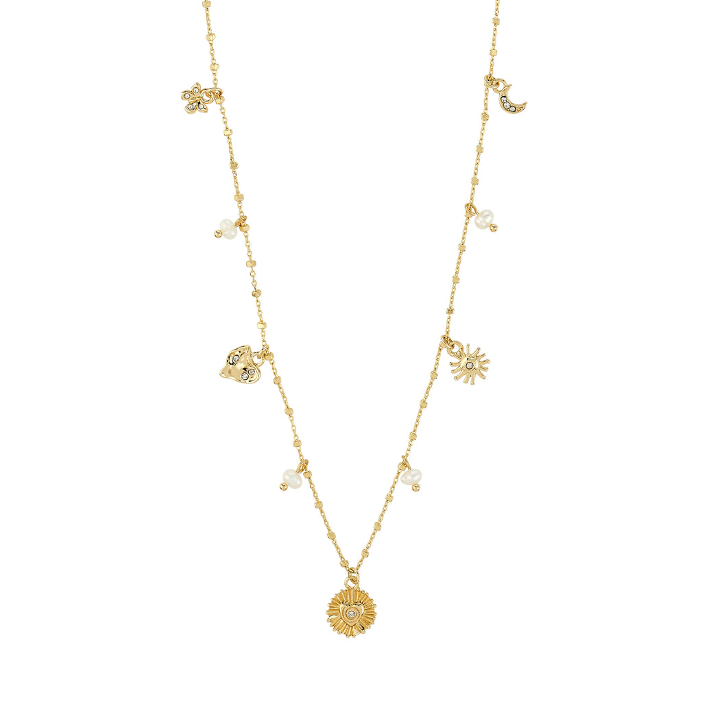PILGRIM - MYLAN Necklace Gold Plated