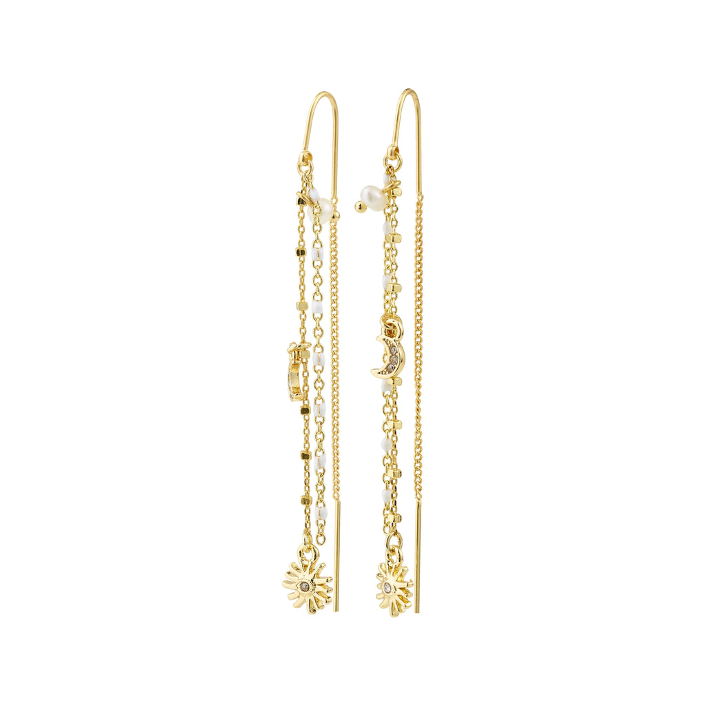 PILGRIM - MYLAN Chain Earrings Gold Plated