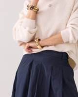 Summum Women Skirt Taft Light in Midnight Blue - 6s1348-12259