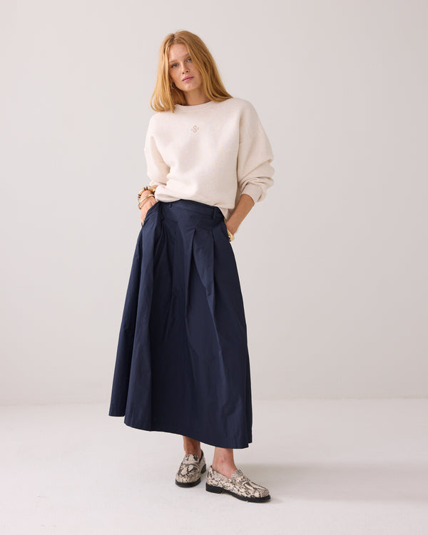 Summum Women Skirt Taft Light in Midnight Blue - 6s1348-12259