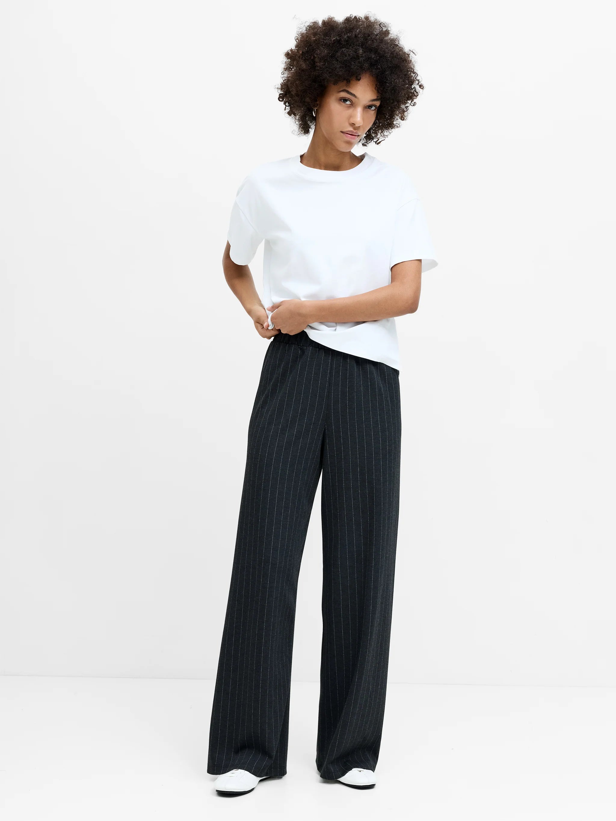 French Connection Sarai Pinstripe Trouser