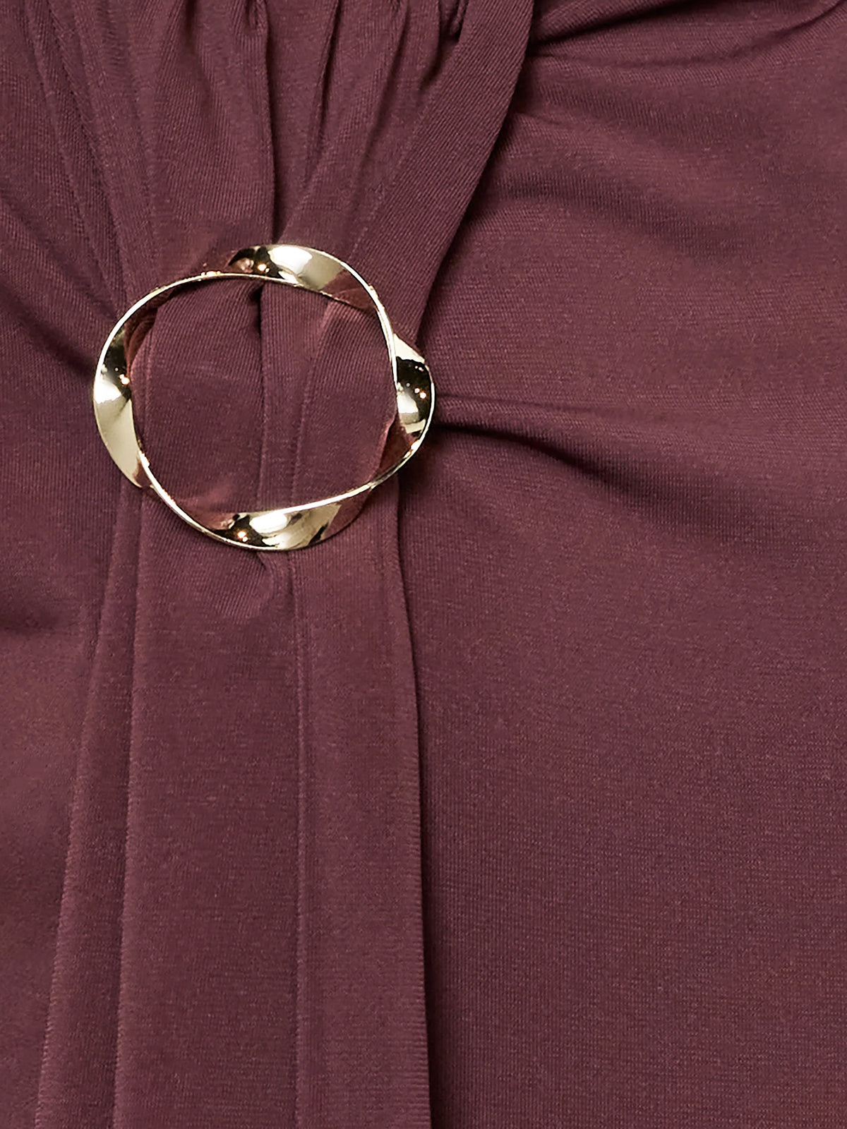 French Connection Maxine Draped Ring Top