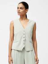 French Connection Angie Suiting Waistcoat - 7GYAC