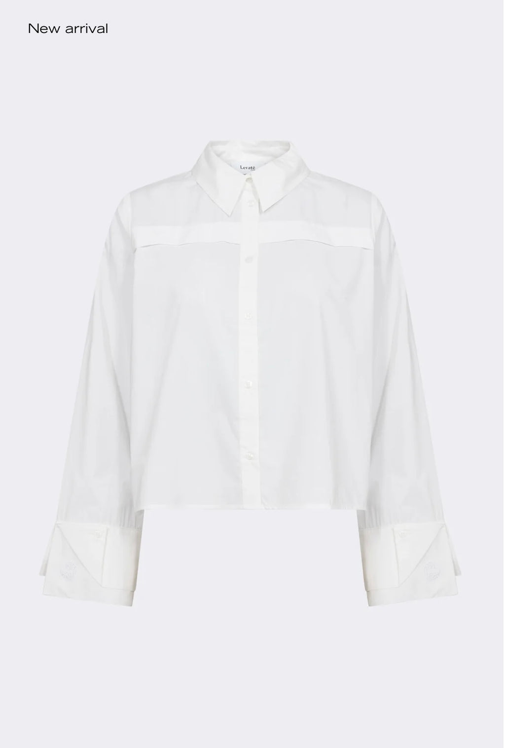 Levete Room Kia Shirt in White  - 301382