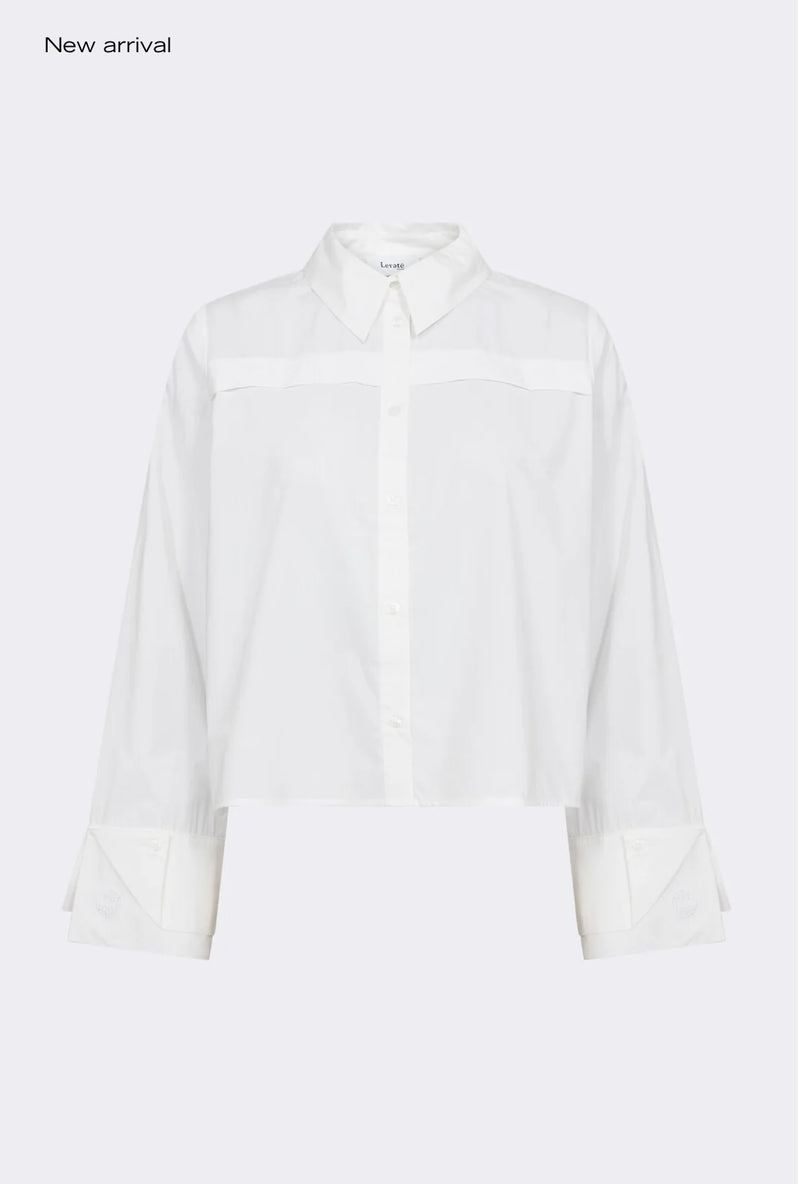 Levete Room Kia Shirt in White  - 301382