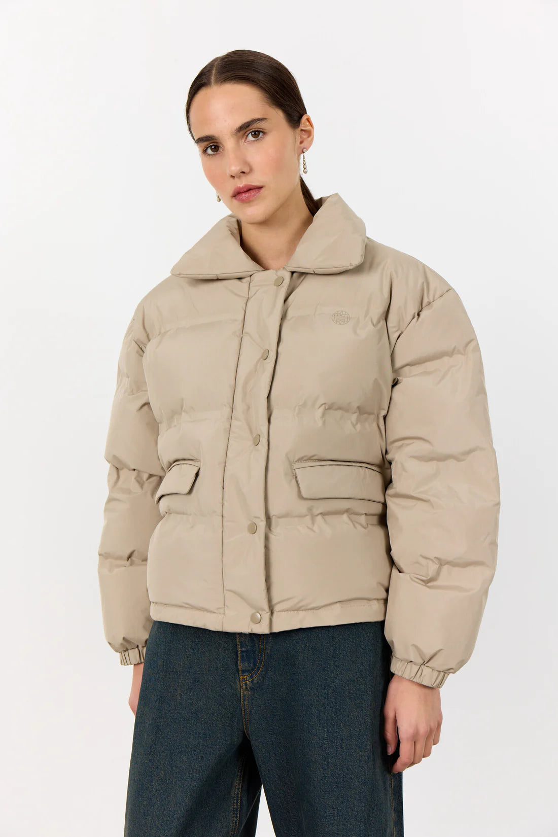 Levete Room Mona Jacket in Light Sand - 301319