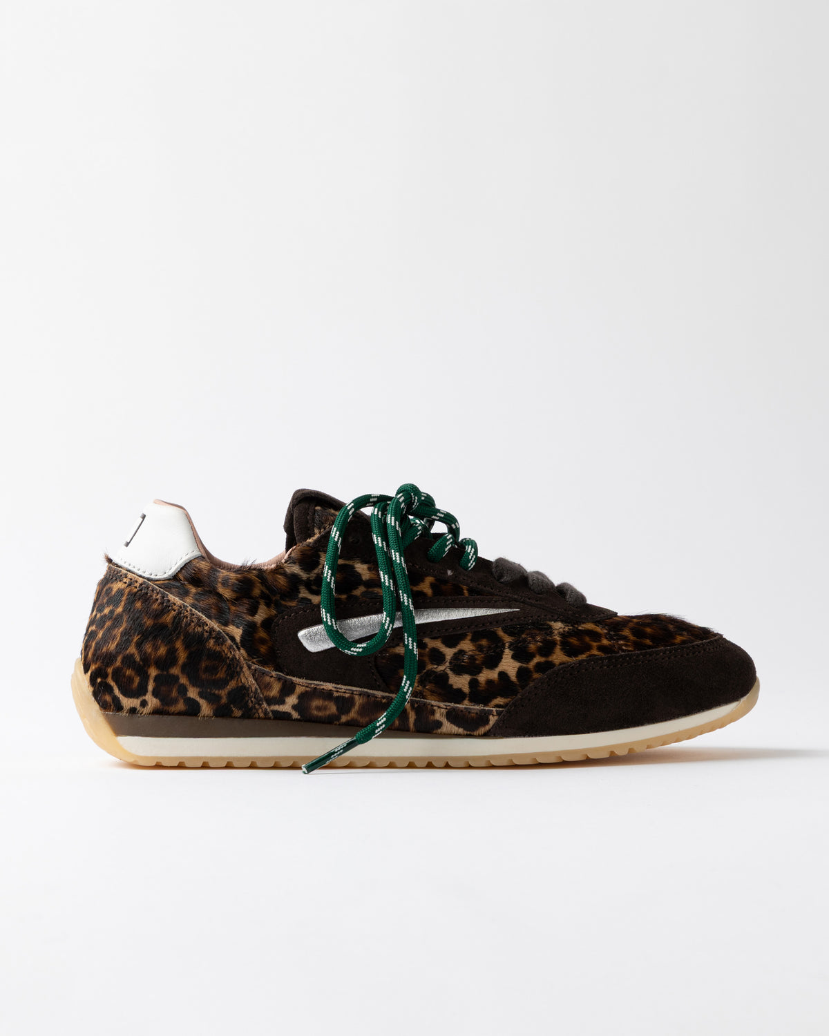 D.A.T.E. Athleta Ballet Pony Leopard Trainers
