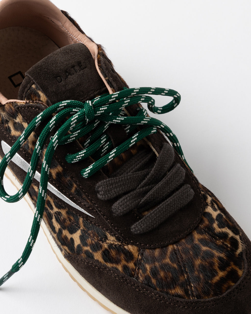 D.A.T.E. Athleta Ballet Pony Leopard Trainers