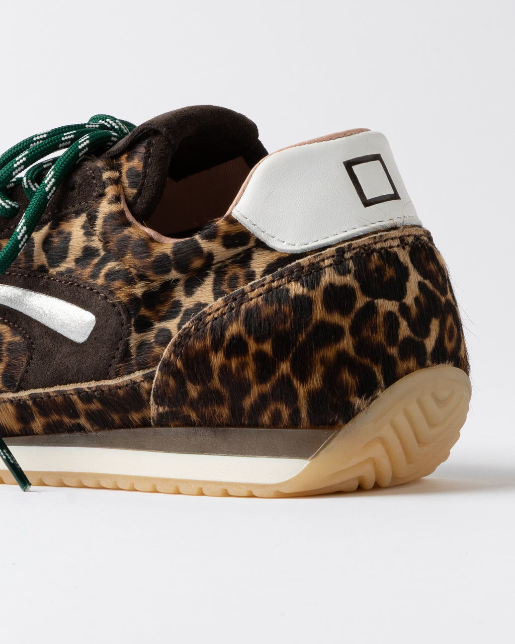 D.A.T.E. Athleta Ballet Pony Leopard Trainers