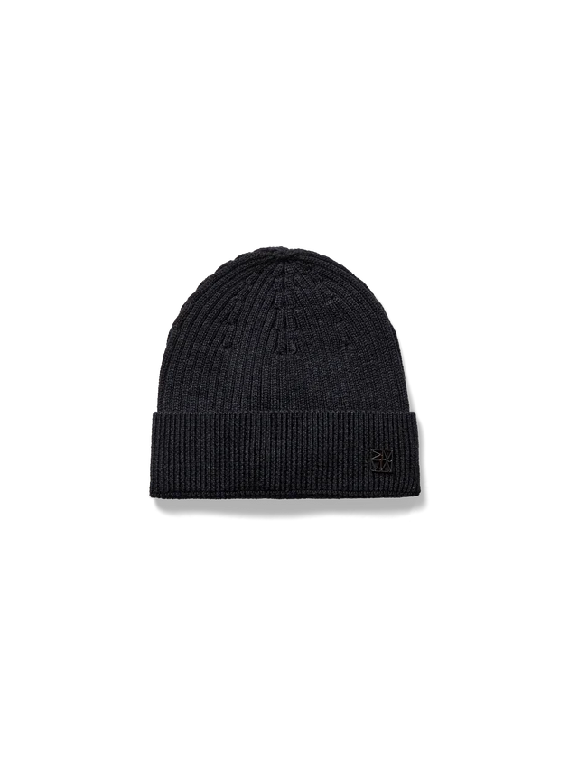 Mos Mosh Tova Wool Rib Hat in Dark Navy