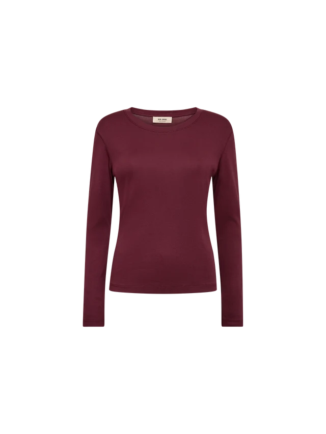 Mos Mosh - Mali Round Neck Long Sleeve Tee