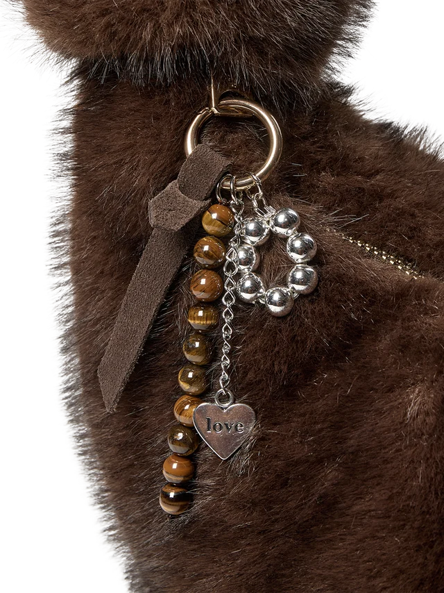 Mos Mosh Cia Faux Fur Bag