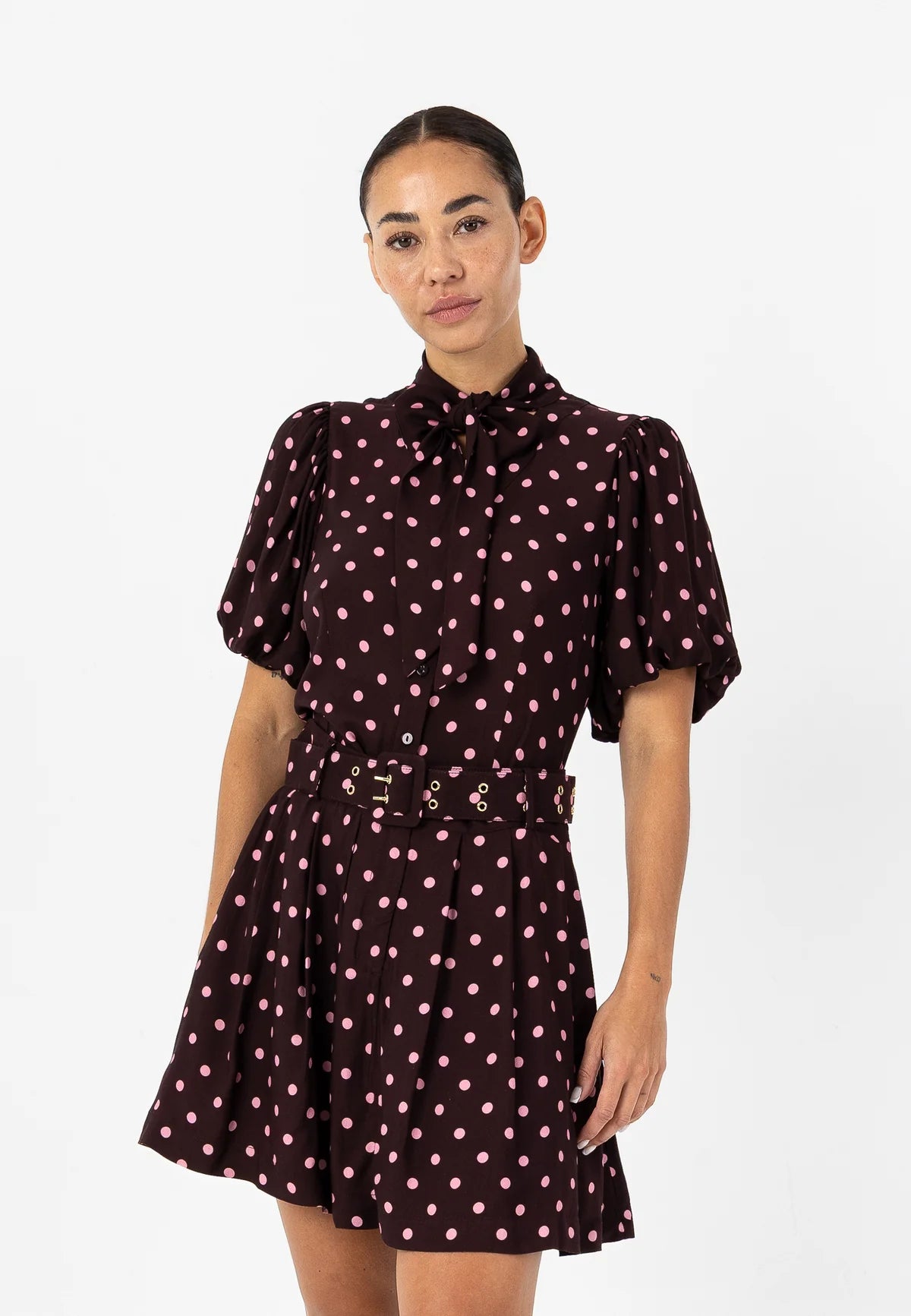 Coster Copenhagen Miniskirt with Dots