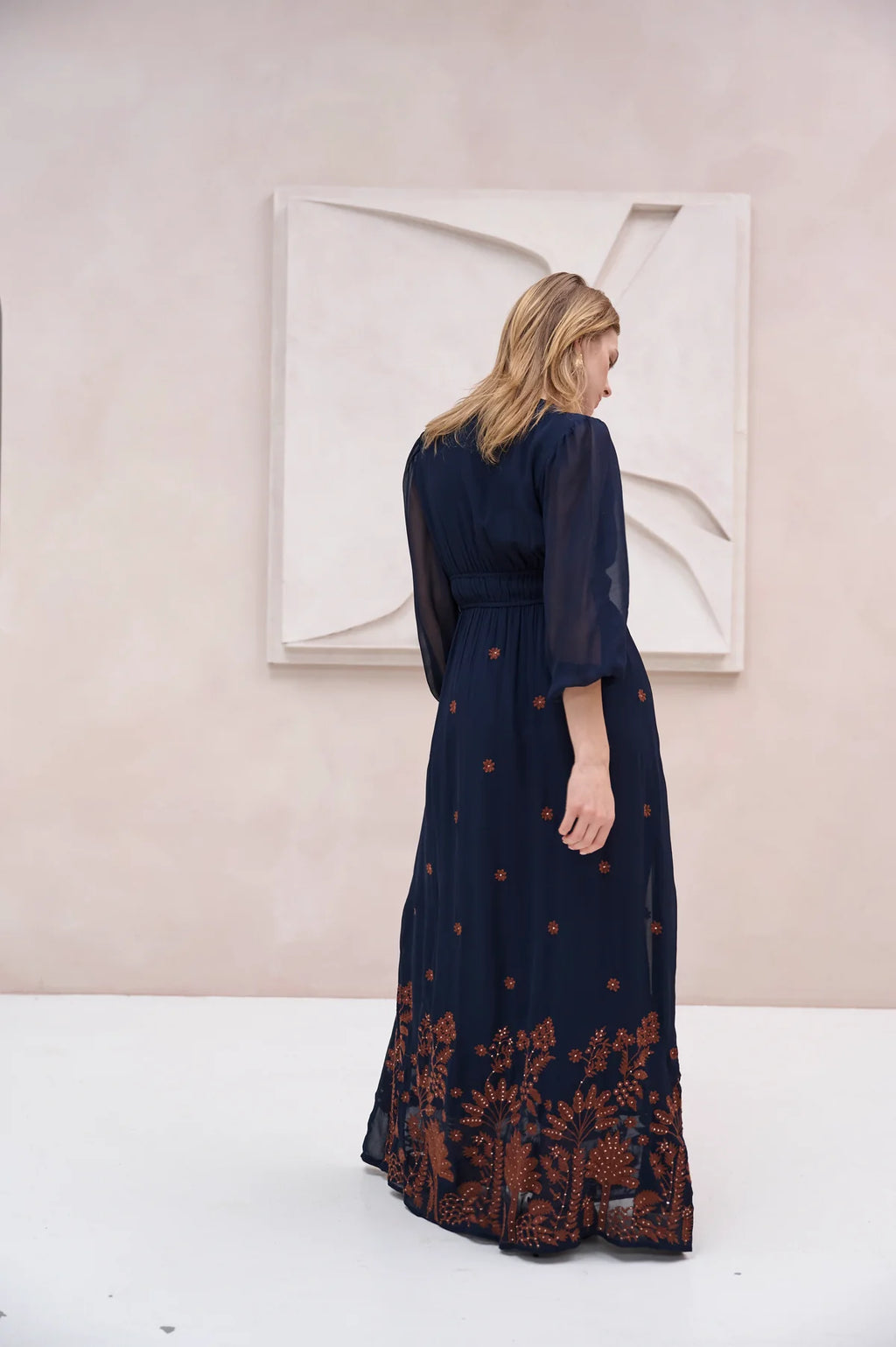BRDR-The Caravan Embroidery Dress