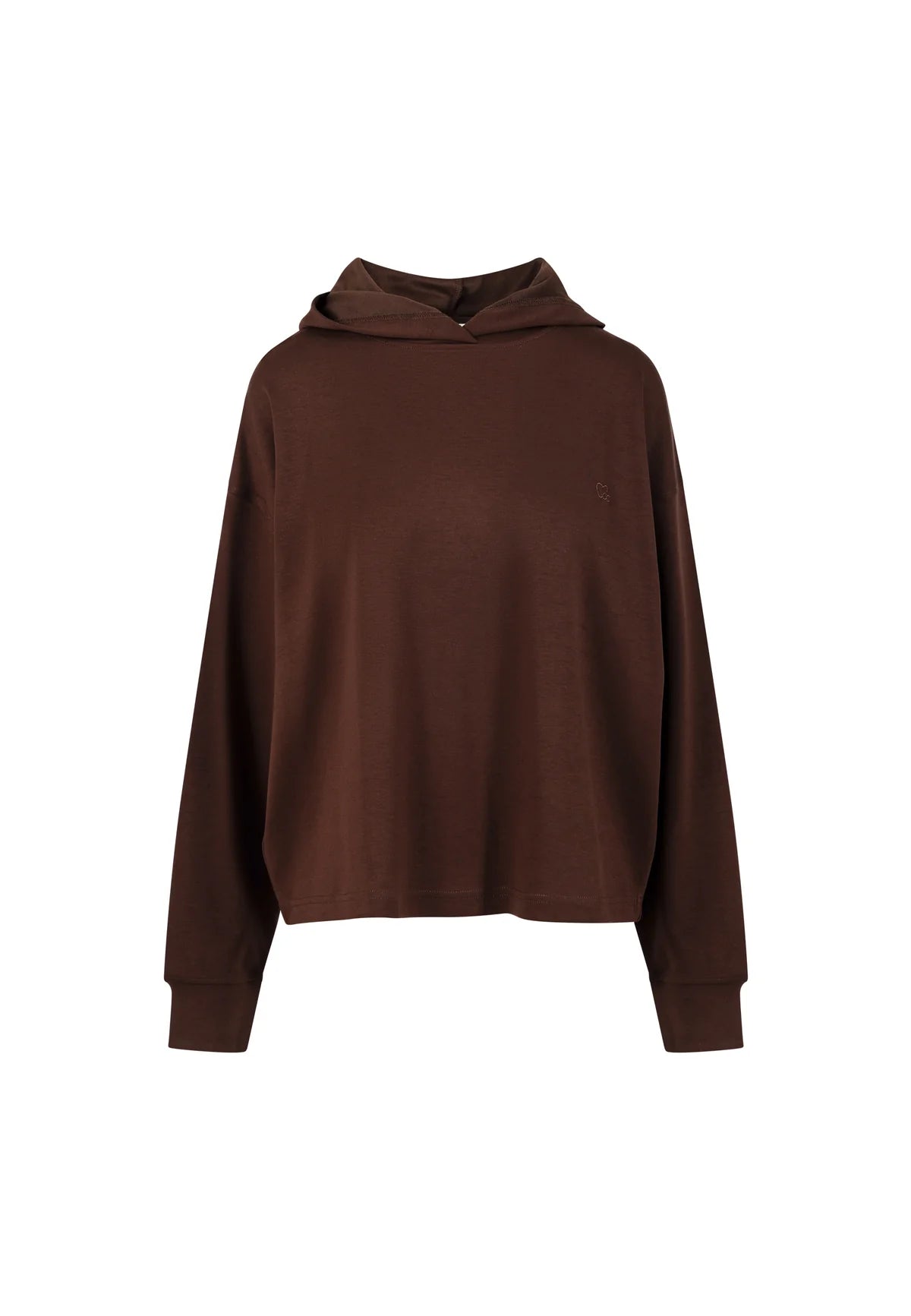 Coster Copenhagen Billie Hoodie in Chocolate Brown