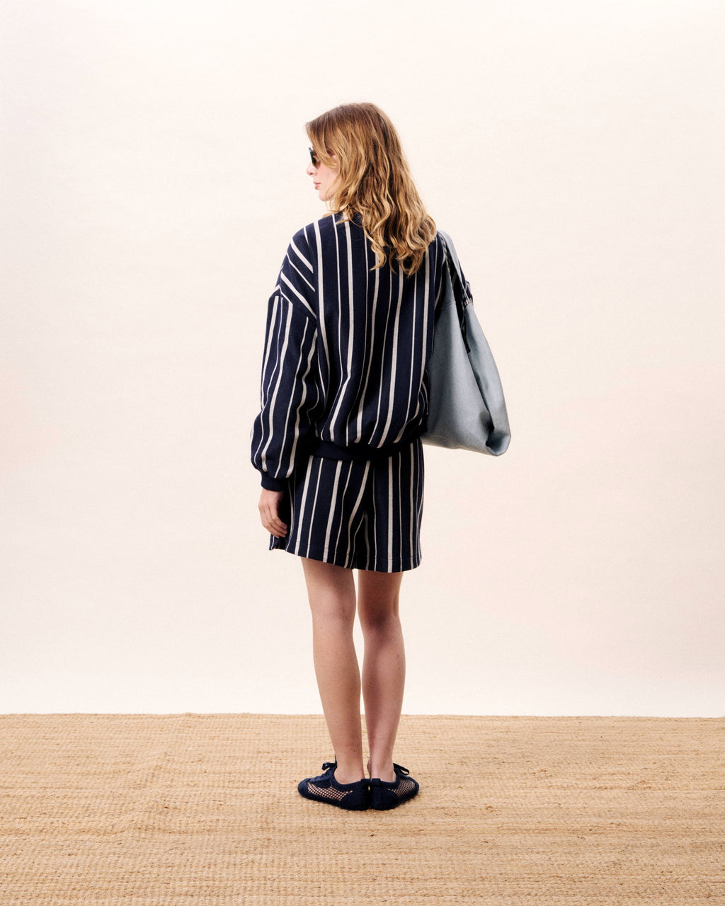 FRNCH- Shorts Jawns in Navy