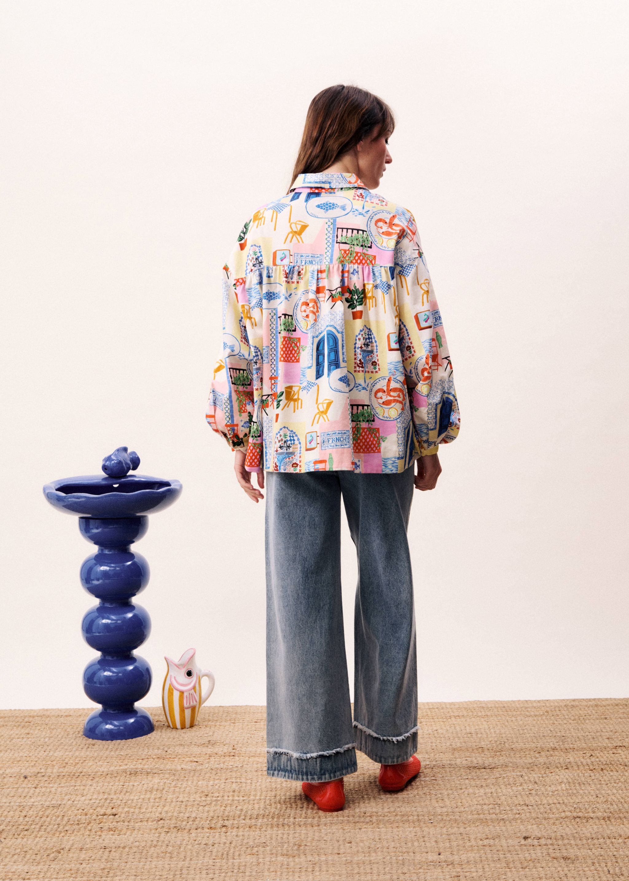FRNCH-Topaz shirt-waters edge