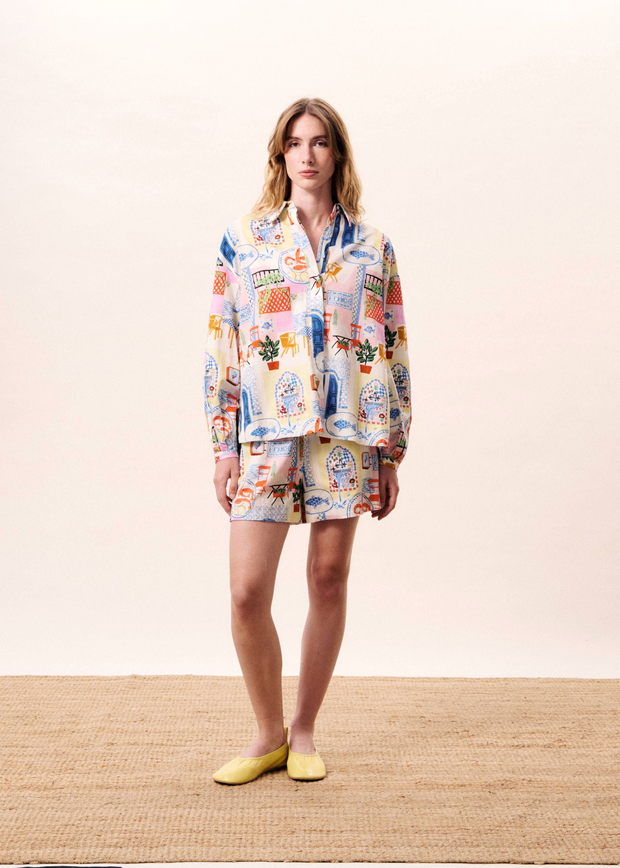FRNCH-Topaz shirt-waters edge