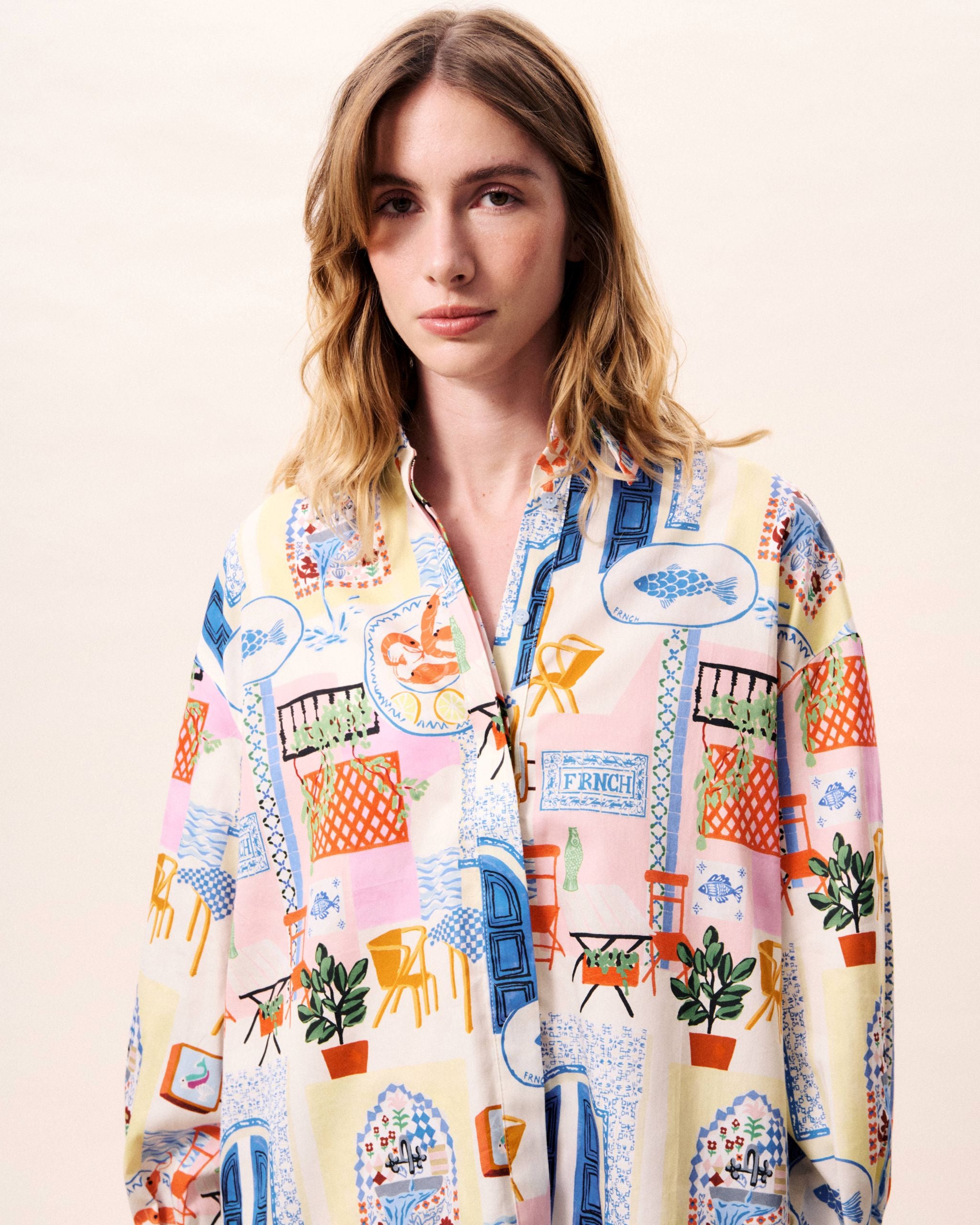 FRNCH-Topaz shirt-waters edge