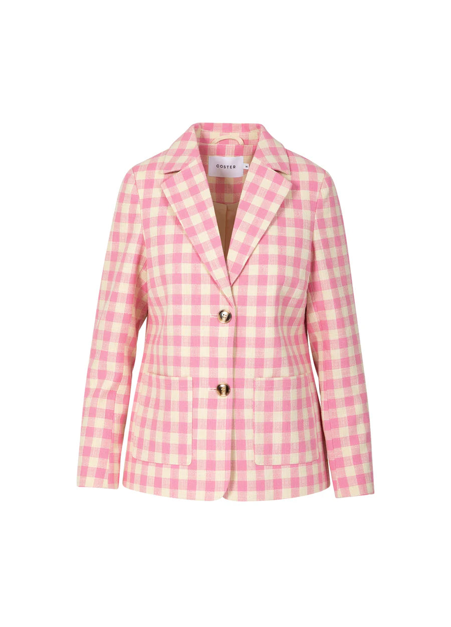 Coster Copenhagen Checkered Blazer