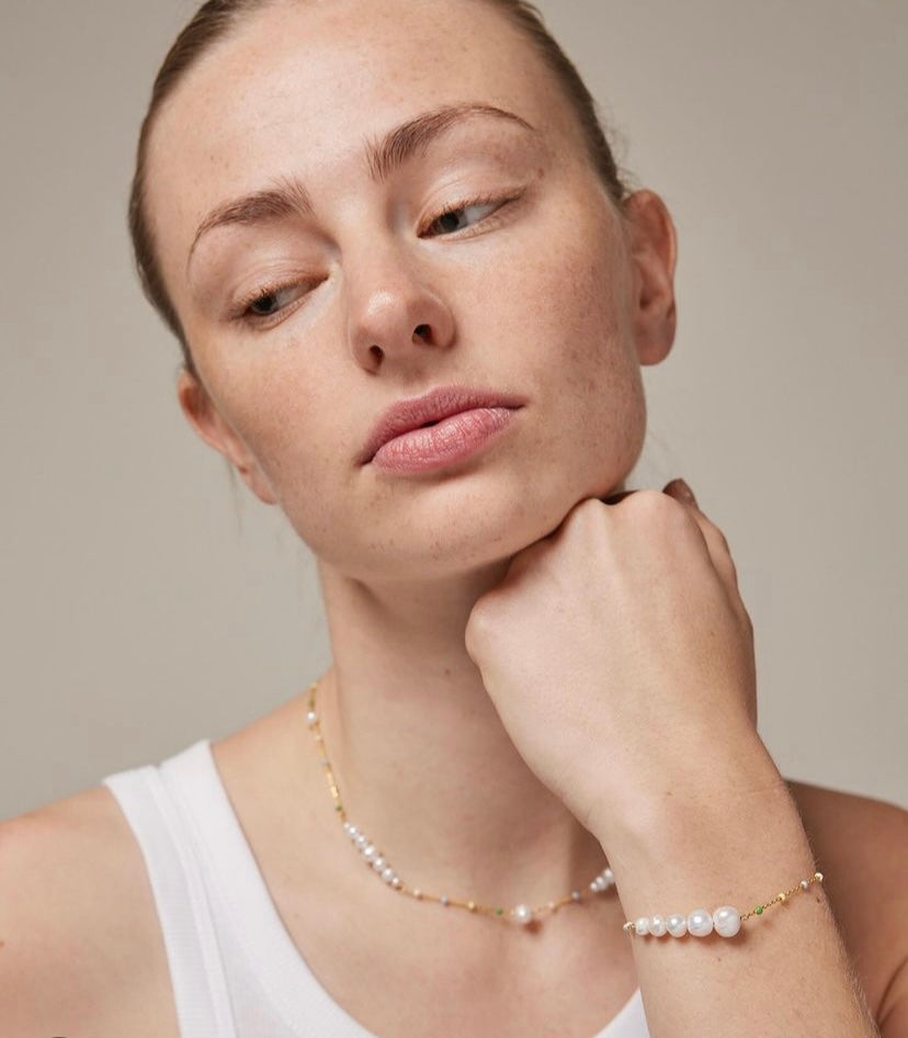 Enamel Copenhagen Lola Carmen Necklace-Serene