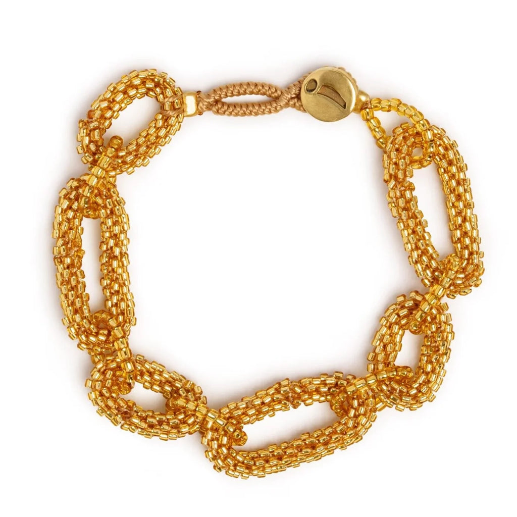 IBU Gold Chain Bracelet