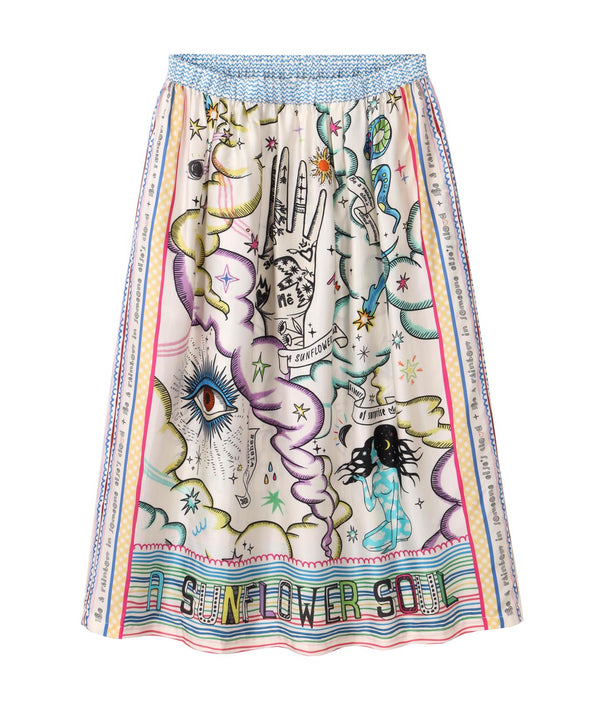 ME369 - Vanessa Midi Skirt - Enlightenment