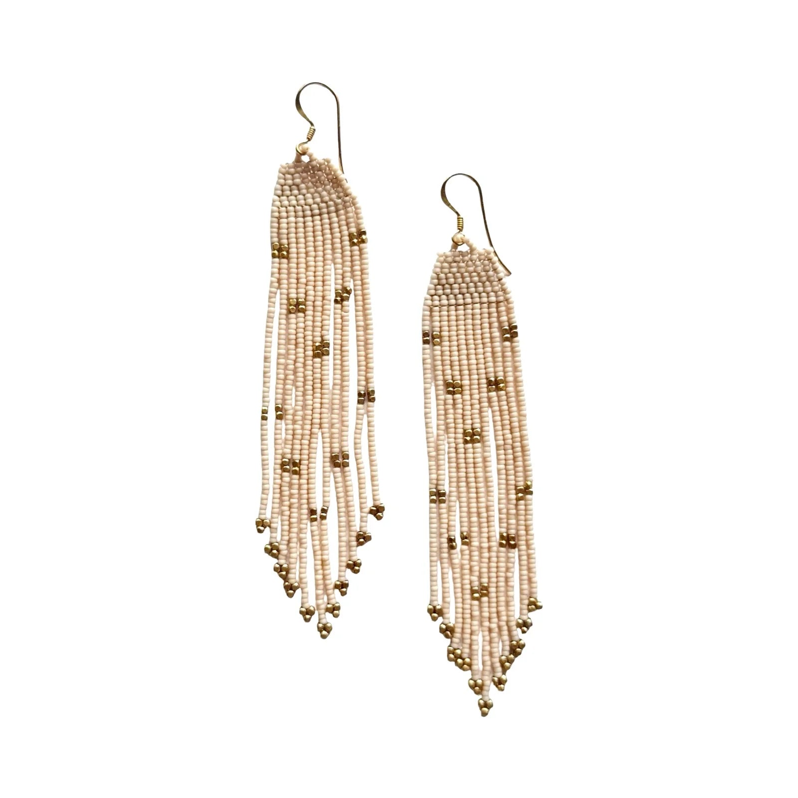 IBU-Earring Star Antique Beige