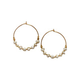 IBU - Earring Pearl Hoop - EC