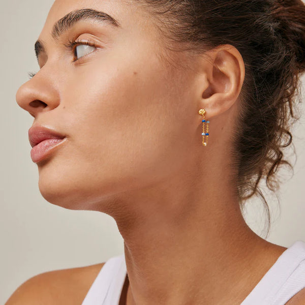 Enamel Copenhagen - Lola Earring Marine - E140GM