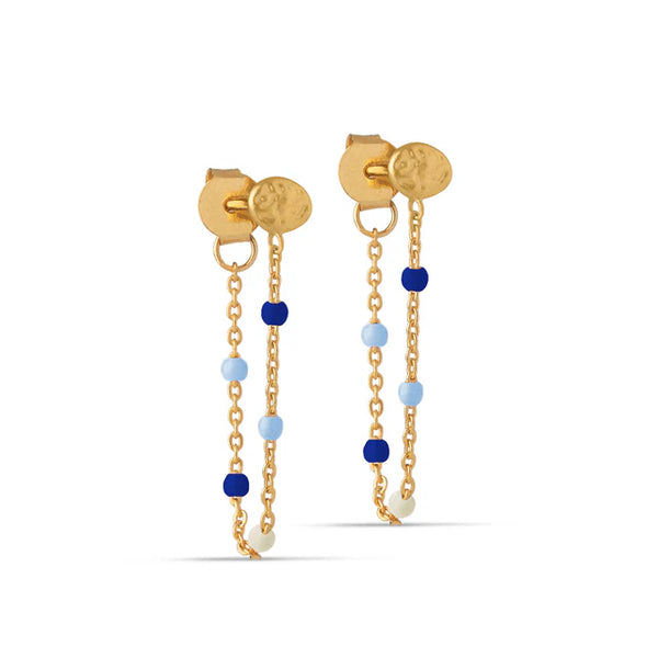 Enamel Copenhagen - Lola Earring Marine - E140GM