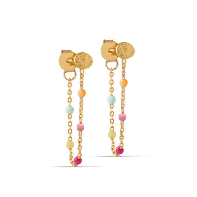 Enamel Copenhagen - Lola Earring Rainbow - E140GM