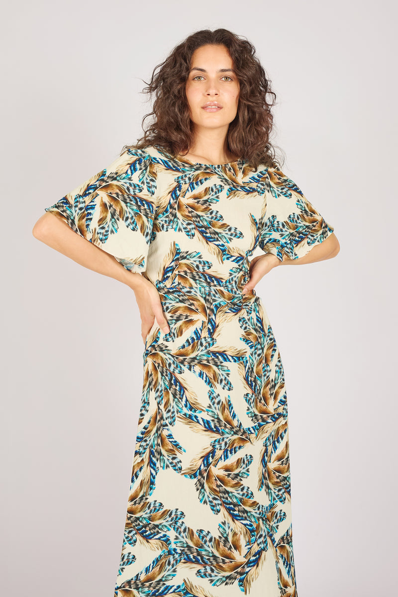 Traffic People Feckless Feathers Rene Dress - FKF12563004