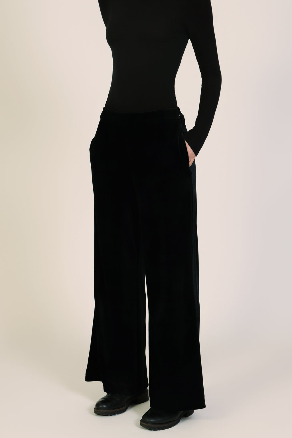 Traffic People Folklore Edith Trousers in Black