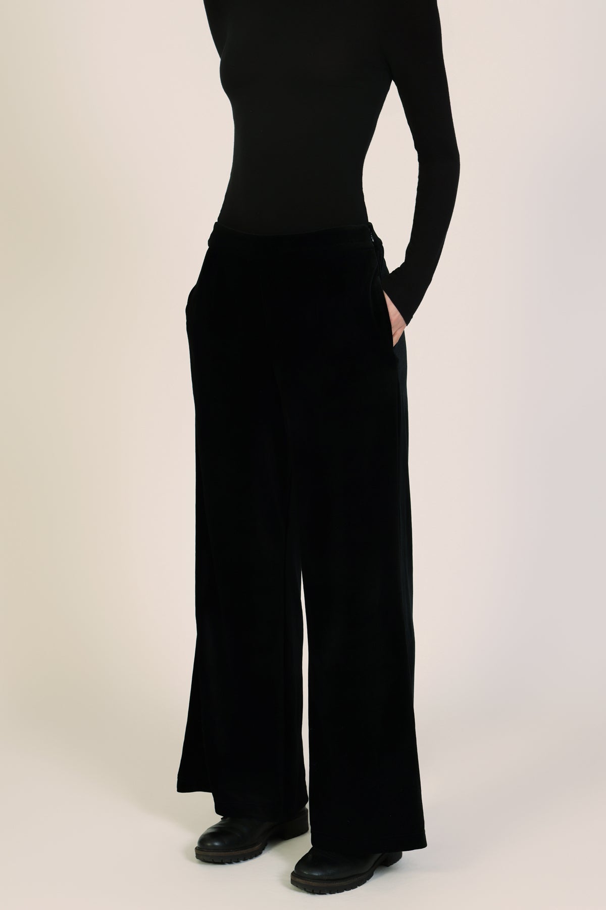 Traffic People Folklore Edith Trousers in Black