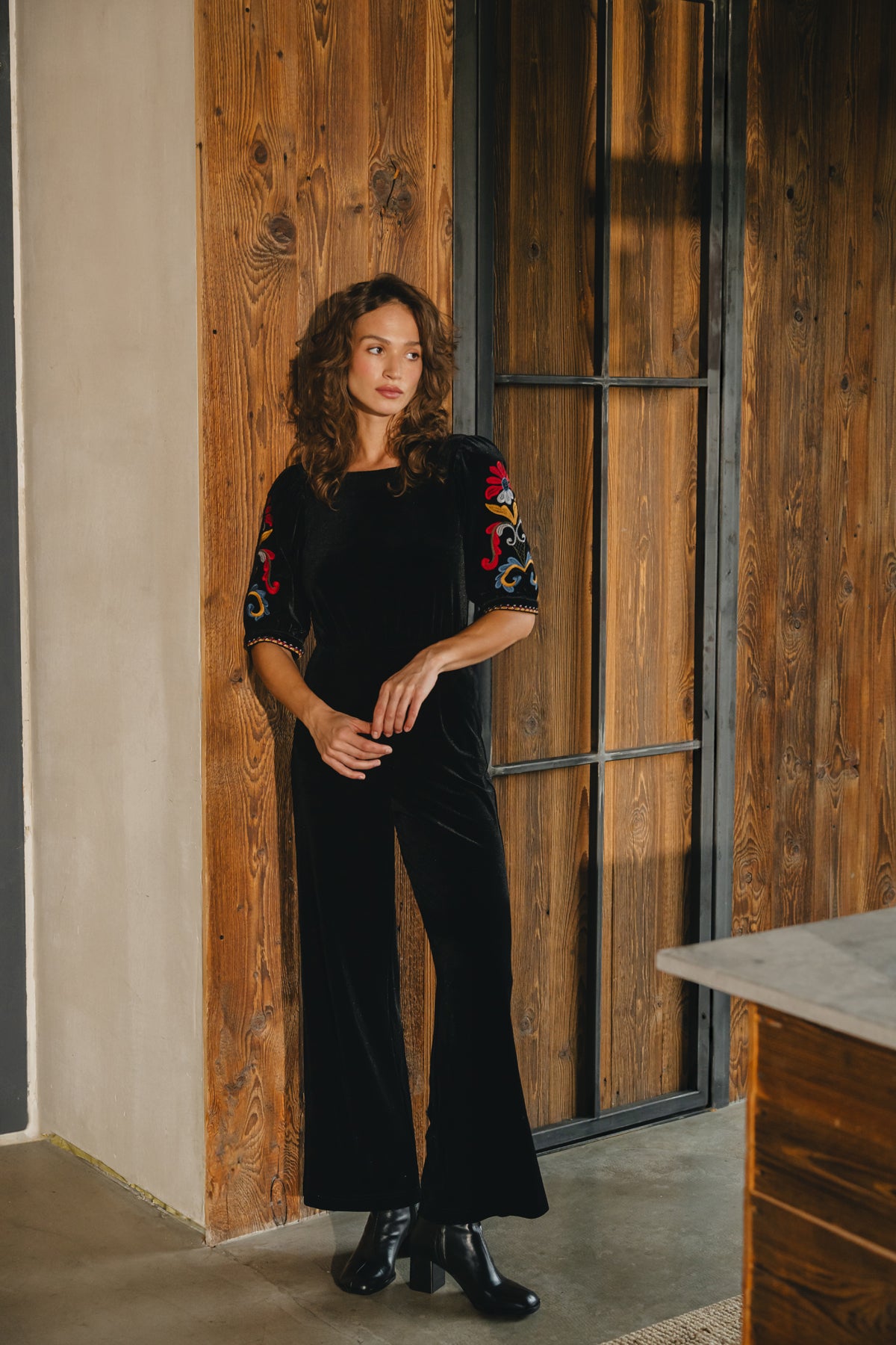 Traffic People Folklore Jumpsuit