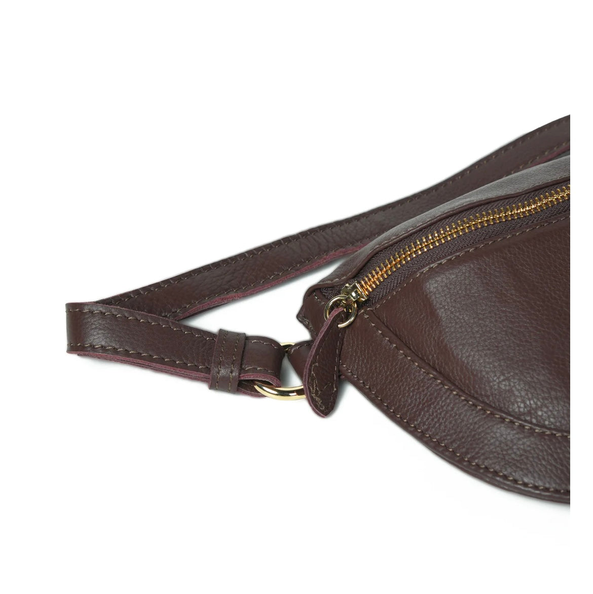 Bell & Fox Liberty Crossbody Bag in chocolate brown Leather