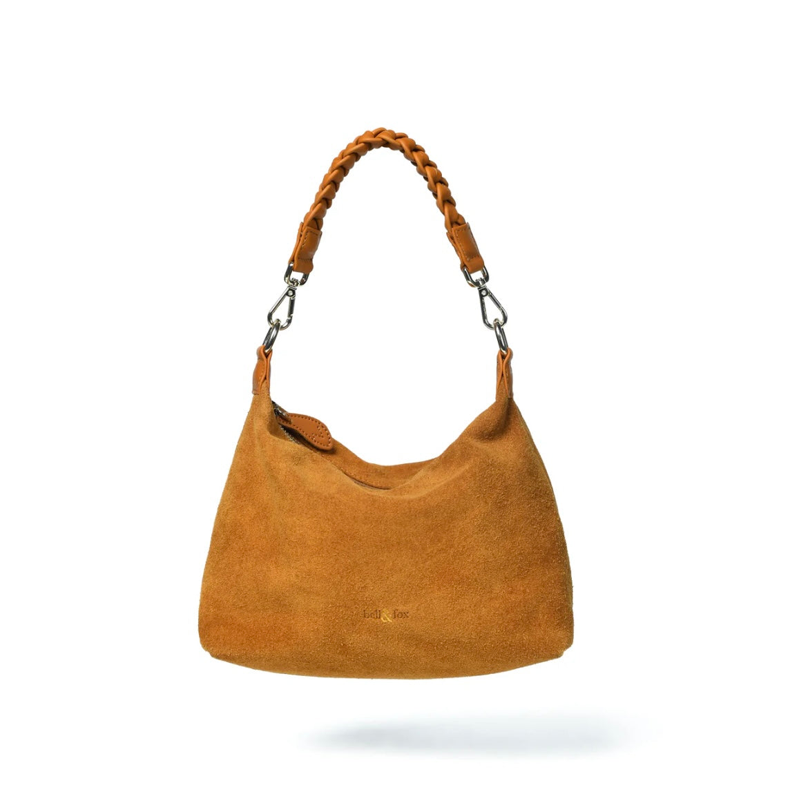 Bell & Fox- HALLIE Slouch Crossbody in Tan Suede