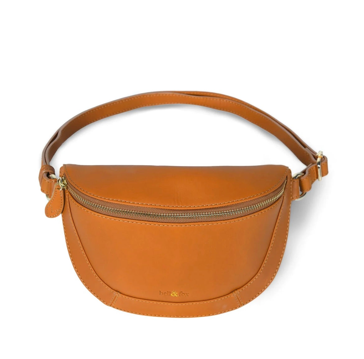 Bell & Fox Liberty Crossbody Bag in Caramel Leather