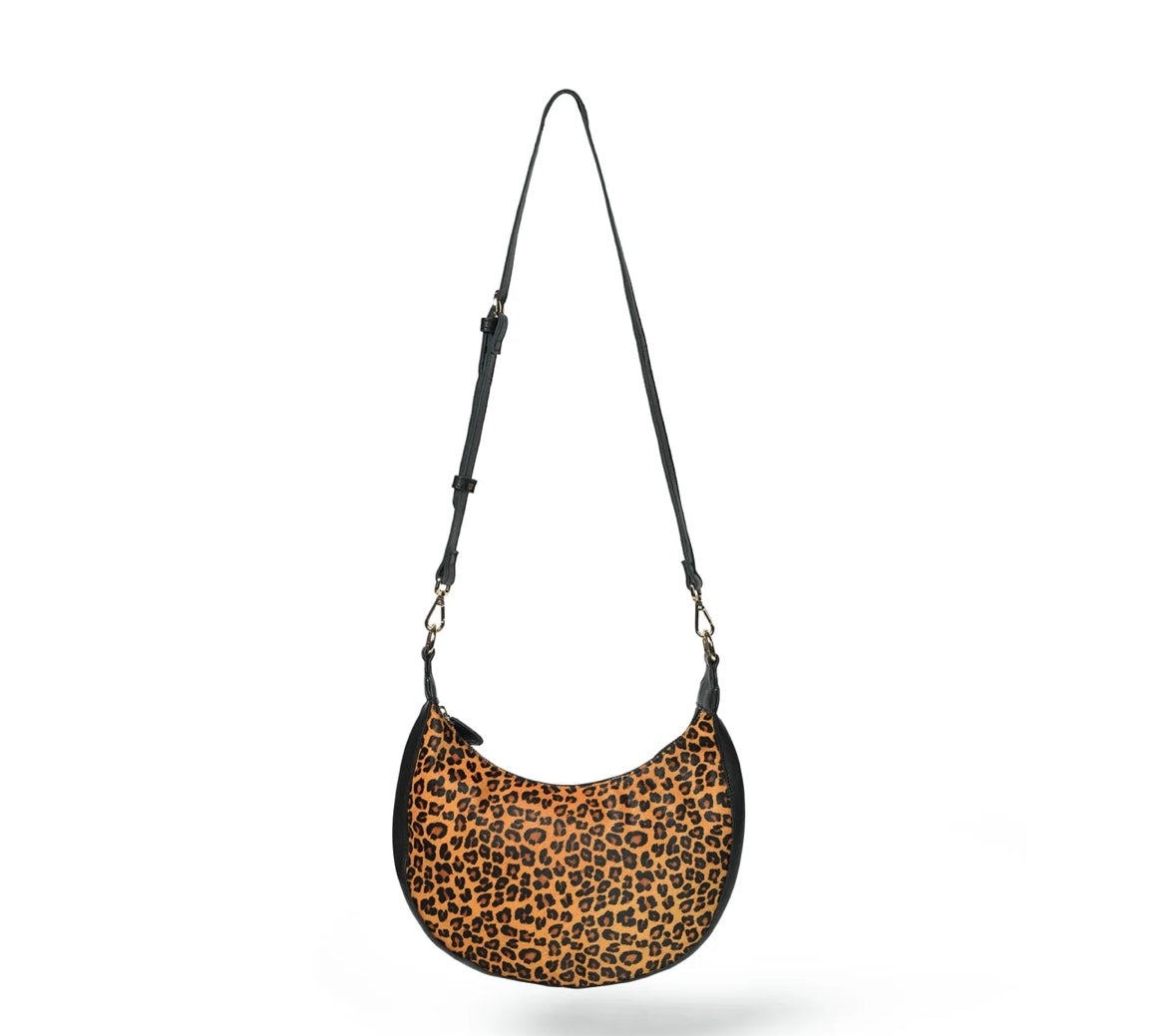 Bell & Fox Robyn Crossbody Bag in Leopard Print
