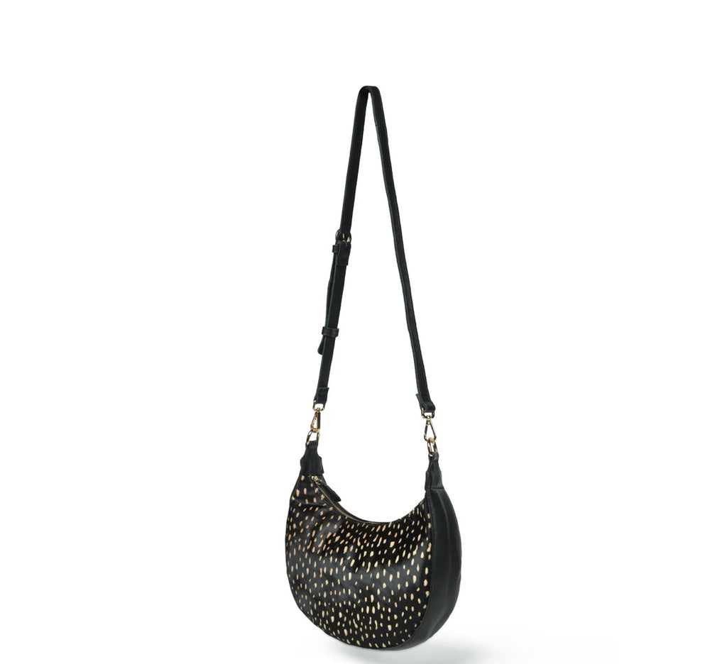 Bell & Fox Robyn print crossbody bag- black & white print
