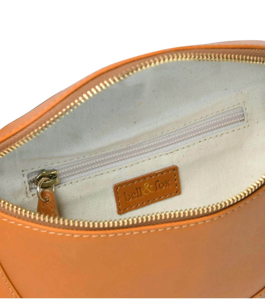 Bell & Fox Liberty Crossbody Bag in Caramel Leather