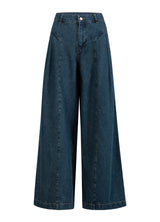 Coster Copenhagen High Waisted Denim Pant Anna Fit in Dark Blue - 254-3404